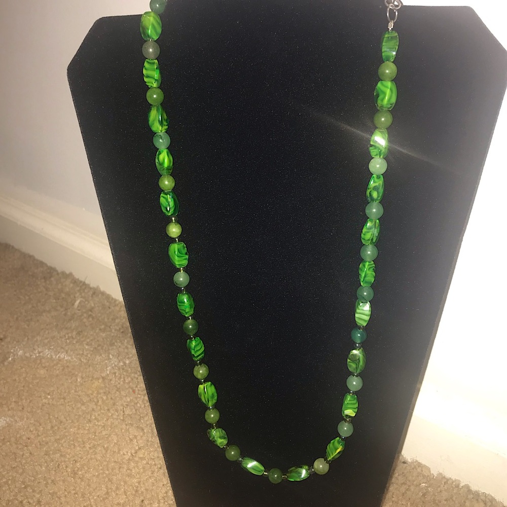 Tropical rainforest necklace